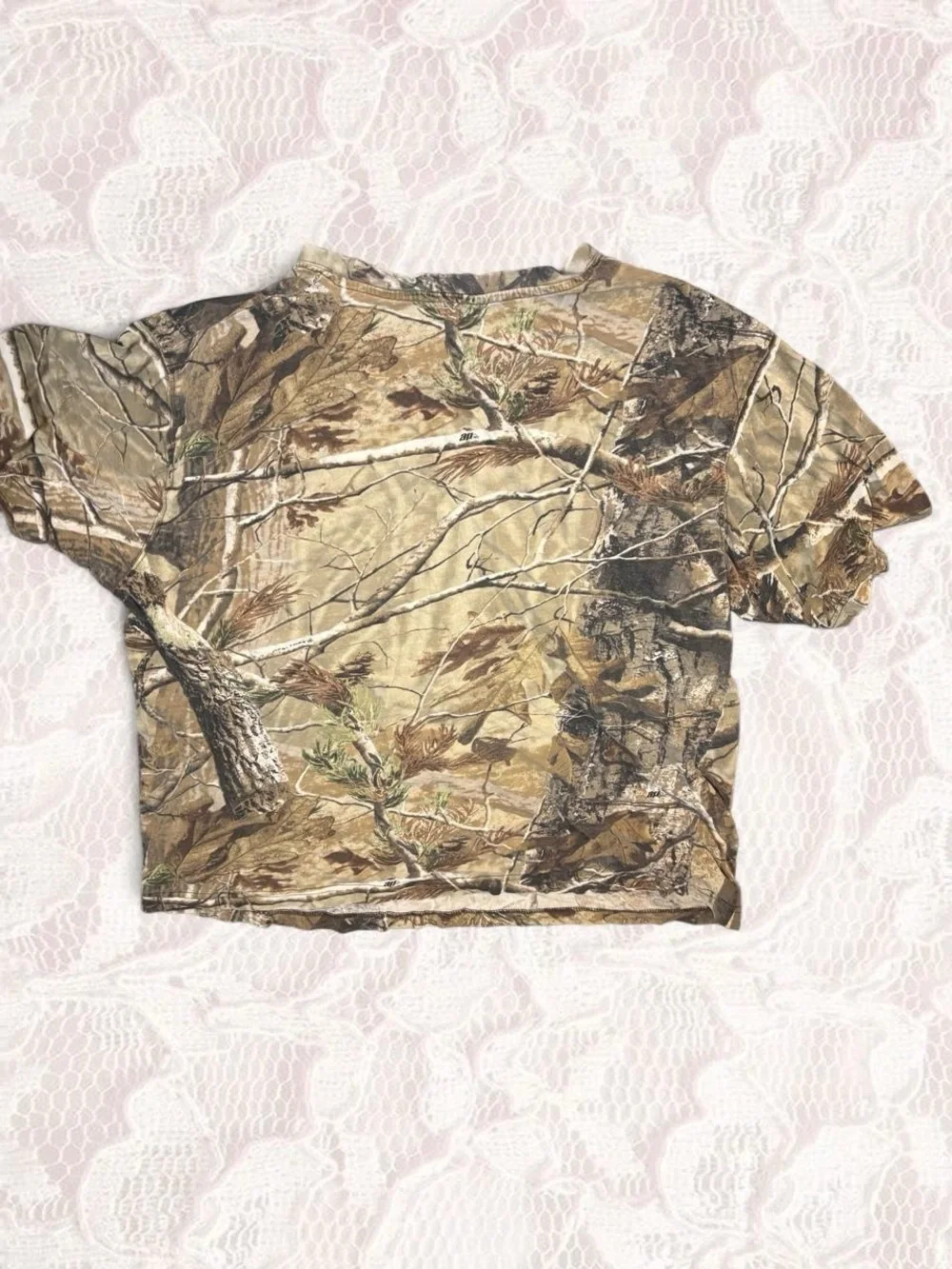 Mossy Oak Men's Short Sleeve Camo Tee - Brown/Green